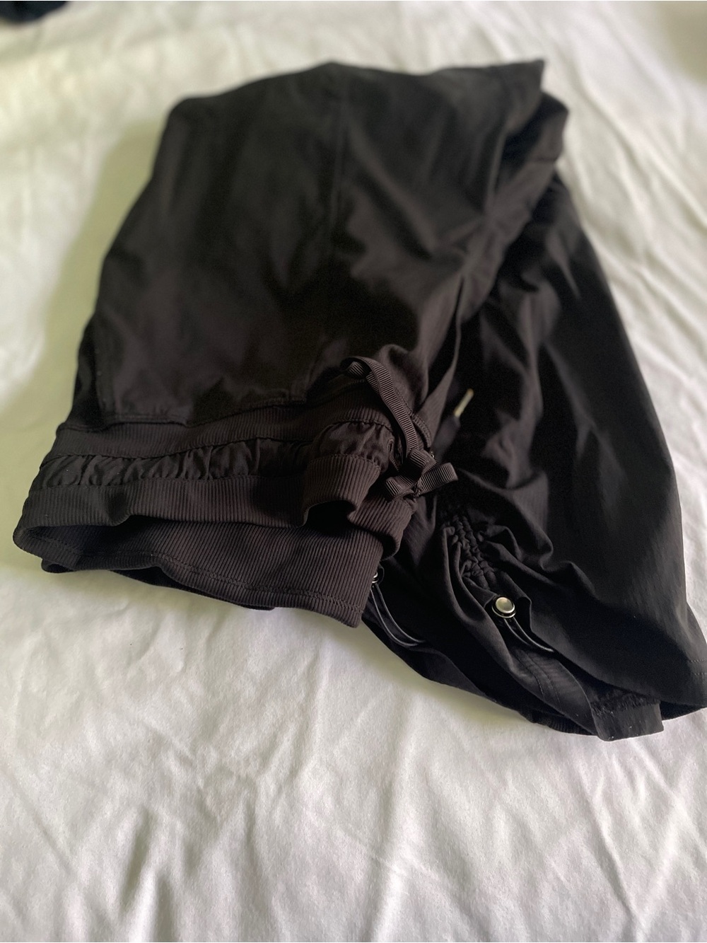 Black Women’s Drawstring Joggers